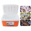 8L Insulated Portable Cooler, Portable Hard Cooler Box Insulation Ice Cooler with Handle for Camping Picnic Beach Fishing, Efficient Warm Cold, Insulated Ice Chest Cooler Box view 4