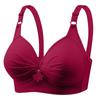 3 Pieces Bras for Women, Comfort Wireless Bralettes Sexy Plunge Push Up Underwear with Adjustable Straps view 2