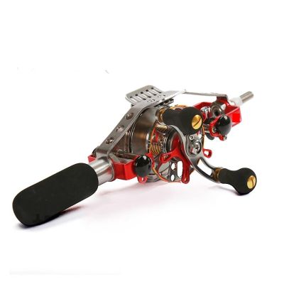Automatic Line Reel 15kg Speed Ratio 2.5:1 Before Front Reel Fishing Rod Modified Inside Line Hollow Fishing Vessel Raft Reels(Left Hand)