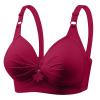 3 Pieces Bras for Women, Comfort Wireless Bralettes Sexy Plunge Push Up Underwear with Adjustable Straps view 2