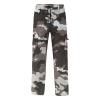 fartey Camo Cargo Pants for Women Casual Drawstring High Waist Parachute Pants Baggy Wide Leg Hiking Pants with Pockets view 4