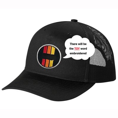 3 Stripe Vintage Snapback Five-Panel Trucker Cap Compatible with Toyota Enthusiasts Black