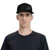 Joisbs American Flag Fight Brain Cancer Awareness Classic Unisex Sun Hat with Flat Brim - Adjustable and Stylish for Outdoor Adventures! Black view 2