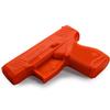 American Safety Props - Non-Functional Solid Polymer Holster Molding Gun Prop - (Natural) - Blaze Orange - U.S.A. Made - Compatible with Taurus GX4 view 3