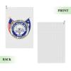 ASEDFGT Flag of North Charleston, South Carolina (1999-2009) Golf Towel 16 x 24 Inch Golf Towels for Golf Bags Polyester Golf Towel with Carabiner Clip Men and Women Golf Accessories view 2