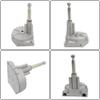 14 Feet Boat Rotary Outboard Steering System Kit with 12.4 Steering Wheel Replacement for Yachts Fishing Boats view 2