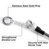 Dr.Fish 10 Pack Fishing Jigging Hooks Heavy Duty Saltwater Vertical Jig Assist Single Replacement Hooks Slow Pitch Jig Lure Tuna Mackerel Flounder Offshore Fishing 3/0 view 3