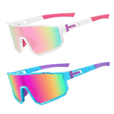 Derowern 2 Pack Youth Baseball Sunglasses, Kids Polarized Sports Sun glasses, TR90 Frame UV400 Protection Softball Cycling Glasses