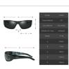 bullabulling Polarized Sports Sunglasses for Men Women Wrap Around Cycling Fishing Sunglasses UV400 Protection (2c) view 4