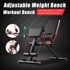 Eleeferri Weight Bench, Adjustable Utility Work Out Benches for Exercise, Foldable Training Lifting Bench, Portable Fitness Strength Training Equipment at Home Gym view 3