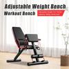 Eleeferri Weight Bench, Adjustable Utility Work Out Benches for Exercise, Foldable Training Lifting Bench, Portable Fitness Strength Training Equipment at Home Gym view 4