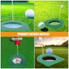 POPETPOP 3pcs Golf Putting Cup Flag Portable Golf Training Aid for Indoor and Outdoor Practice High-Performance Putting Tools for Golfers and Enthusiasts view 3