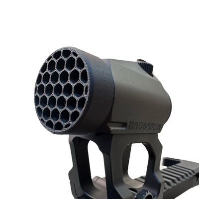 Killflash Hex Anti-Reflection Device Compatible with Vortex Crossfire Red Dot (Forest Green)