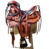 AD Saddlery Wade Tree A Fork Roping Ranch Work Leather Premium Western Horse Saddles for Horses Handmade Equestrian Trail Horse Saddle Tack Size: 10"-18" inches Seat WADE48 (18" inches Seat) view 1
