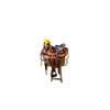 AD Saddlery Wade Tree A Fork Roping Ranch Work Leather Premium Western Horse Saddles for Horses Handmade Equestrian Trail Horse Saddle Tack Size: 10"-18" inches Seat WADE48 (18" inches Seat) view 3