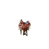 AD Saddlery Wade Tree A Fork Roping Ranch Work Leather Premium Western Horse Saddles for Horses Handmade Equestrian Trail Horse Saddle Tack Size: 10"-18" inches Seat WADE48 (18" inches Seat) view 4