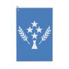 ASEDFGT Flag of Kosrae Golf Towel 16 x 24 Inch Golf Towels for Golf Bags Polyester Golf Towel with Carabiner Clip Men and Women Golf Accessories view 1