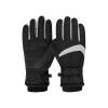 Feelorna Women Ski Gloves, Windproof Thermal Touchscreen Gloves Waterproof Winter Warm Snow Glove for Skiing Cycling Outdoor Sports (Black Gray) view 1