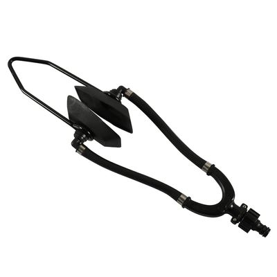 BACAR Cnwaga3 Universal Rectangular Double Tube Outboard Motor Flusher, Outboard Motor Water Flusher, Boat Motor Muffs Outboard Motor Muffs Inboard for Ships