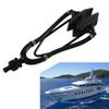 BACAR Cnwaga3 Universal Rectangular Double Tube Outboard Motor Flusher, Outboard Motor Water Flusher, Boat Motor Muffs Outboard Motor Muffs Inboard for Ships view 3