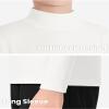 Auranso 3 Pack Boys Girls Turtleneck Kids Long Sleeve Shirts Solid Warm Unisex Turtle Neck Top Black White Red 5-6 Years view 2