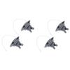 Anneome 4pcs Boat Accessories Kayak Cover Kayak Air Case Inflatable Boat Pump Adapter view 1