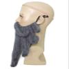 BC GOODS BY Men's Davy Jones-Inspired Ash Grey Pirate Beard and Mustache, Flame-Retardant Synthetic Fiber view 4