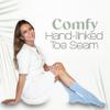 Silky Toes Womens Soft Rayon Derived From Bamboo Crew Socks Dress Seamless Toe Thin Socks 3-6 Pairs view 2