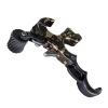Compound Bow Aid Releaser with Wrist Straps and Adjustment Tool,Archery Release Aids with 4 Thumb Release Adjustable,Aluminum Alloy Aids.for Left and Right Handers. (High-4 Finger M-Camouflage) view 3