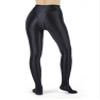 dPois Womens Tights Glossy Opaque Pantyhose Stockings Footed High Waisted Stretchy Stockings Black X-Large view 2