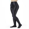 dPois Womens Tights Glossy Opaque Pantyhose Stockings Footed High Waisted Stretchy Stockings Black X-Large view 3