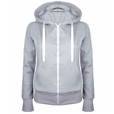 FOCLMP Women 2024 Zip Up Trendy Hoodies Lightweight Sweatshirts Jackets Drawstring Hooded Sweatshirt Casual Fashion Clothes womens hiking clothes Gray 5x