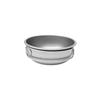IGRIXLSD 1PC Pure Titanium Frying Pan, Foldable Portable Single-layer Tableware Suitable For Home Or Outdoor Camping(400ML) view 1
