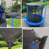XATAMIO Trampoline Shade Cover, Trampoline Cover for 8FT 10FT 12FT 14FT 16FT Straight Pole Round Trampoline Sun Protection, Easy to Install,for Backyard Playground (10FT 8 Poles) view 4