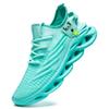DLWKIPV Men's Lightweight Breathable Fashion Sneakers, Non-Slip Workout Gym Shoes for Running, Light Green, Size US 6.5 view 1