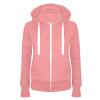 FOCLMP Women 2024 Zip Up Trendy Hoodies Lightweight Sweatshirts Jackets Drawstring Hooded Sweatshirt Casual Fashion Clothes vintage hoodie Pink M view 1