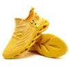 DLWKIPV Men Running Shoes Men's Tennis Shoes Lightweight Breathable Fashion Sneakers Non Slip Workout Gym Shoes for Running Yellow Size US 8 view 4
