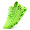 DLWKIPV Men Running Shoes Men's Tennis Shoes Lightweight Breathable Fashion Sneakers Non Slip Workout Gym Shoes for Running Green Size US 11 view 1
