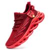 DLWKIPV Men Running Shoes Men's Tennis Shoes Lightweight Breathable Fashion Sneakers Non Slip Workout Gym Shoes for Running Red Size US 12 view 1
