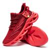 DLWKIPV Men Running Shoes Men's Tennis Shoes Lightweight Breathable Fashion Sneakers Non Slip Workout Gym Shoes for Running Red Size US 12 view 4