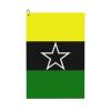 ASEDFGT Flag of DAR El Kuti Republic Golf Towel 16 x 24 Inch Golf Towels for Golf Bags Polyester Golf Towel with Carabiner Clip Men and Women Golf Accessories view 1