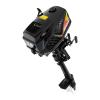 2 Stroke Outboard Motor, 55CC 3.6HP Heavy Duty Outboard Short Shaft Marine Engines Aquaculture Outdoor Adventure Boat Tiller Control w/Half Water-cooling Air-cooling & CDI Ignition System view 4