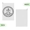 ASEDFGT Seal of Gloucester County, New Jersey Golf Towel 16 x 24 Inch Golf Towels for Golf Bags Polyester Golf Towel with Carabiner Clip Men and Women Golf Accessories view 2