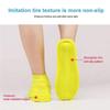 Anti-Slip Waterproof Shoe Covers, Rain Shoe Covers, Shoe Covers for Rain, Reusable Non-Slip Foldable Shoe Covers for Men Women Outdoor Cycling Camping Travel (Small,White) view 3