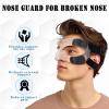 KEDAO Nose Guard for Broken Nose Mask for Softball Basketball Face Shield Masks Protect for Youth Teenagers Men Women Clear view 2