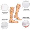 GoasNei Cute Peach Pattern Socks Sport Socks for Women Men Breathable Long Socks for Running Athletic Travel view 4