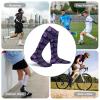 GoasNei Brain Injury Awareness Month Socks Sport Socks for Women Men Breathable Long Socks for Running Athletic Travel view 4