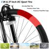 HH HILAND 26 Inch Mountain Bike, Mens and Womens MTB with 21 Speeds, High-Tensile Steel Frame, V Brake, Hardtail Bicycle for Adults Blue view 4