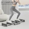 CHANGLKJ Ski Practice Machine, Pelvic Floor Muscle Repair Trainer, Ski Leg Simulator with Handle, Max Load 220 Lb and Bar Height Adjustable, Anti Slip and Foldable Design, for Butt Lifting Training view 2