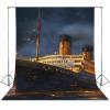 Titanic Cruise Ship Voyage Photography Backdrop Photoshoot Background Screen for Portrait Photo Studio Photography Props 56"x118" view 1